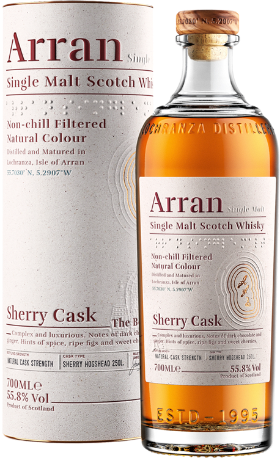 Whisky Arran Sherry Cask The Bodega 55.8% 70cl