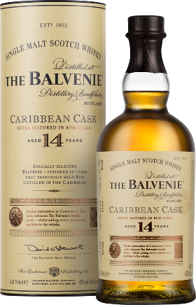 Whisky Balvenie Caribbean Cask 14y 43% 70cl