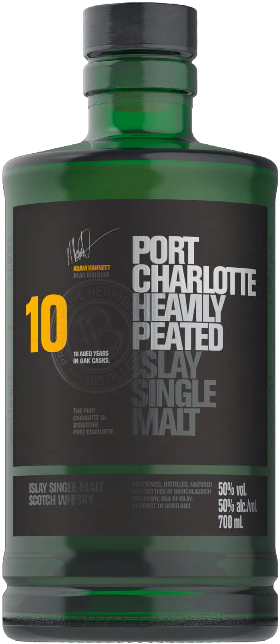 Whisky Bruichladdich Port Charlotte 10y 50% 70cl