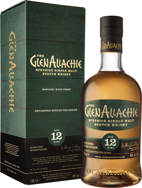 Whisky GlenAllachie 12y Moscatel Wood Finish 48% 70cl