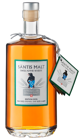 Whisky Säntis Malt Ed.Sigel (grün) 40% 50cl Whisky Säntis Malt Ed.Sigel (grün) 40% 50cl