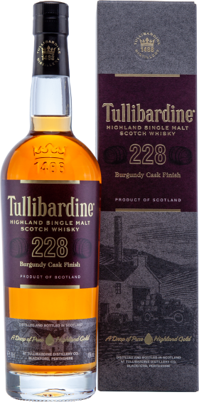 Whisky Tullibardine 228 Burgundy Cask Finish 43% 70cl Whisky Tullibardine 228 Burgundy Cask Finish 43% 70cl
