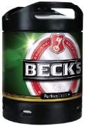 Beck's Fass für Zapfanlage PerfectDraft 6Lit.