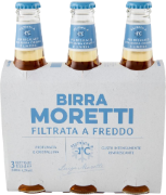 Birra Moretti Filtrata a freddo EW 3-Pack 33cl