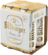Bitburger Premium Dose 4-Pack 50cl