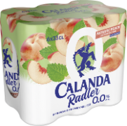 Calanda Radler Pfirsich 0.0% Dose 6-Pack 33cl