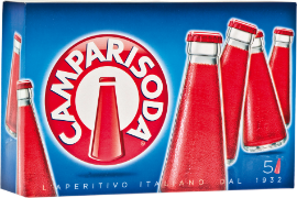 Campari Soda Aperitif 10.5% 5x9.8cl