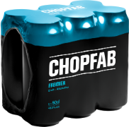 Chopfab Freibier Dose 6-Pack 50cl
