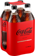 Coca-Cola Zero Pet 4-Pack 90cl