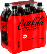 Coca-Cola Zero Pet 6-Pack 150cl