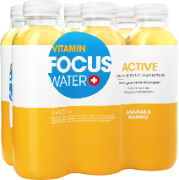 FocusWater active Pineapple+Mango Pet 6-Pack 50cl