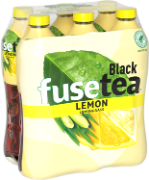 Fusetea Black Tea Lemon Lemongrass Pet 6-Pack 150cl
