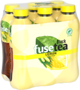 Fusetea Black Tea Lemon Lemongrass Pet 6-Pack 50cl