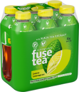 Fusetea Black Tea Lemon Lemongrass Pet 6-Pack 50cl