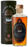 Grappa Sibona Botti da Porto Ris.Nebbiolo 44% 50cl