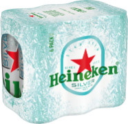 Heineken Silver Dose 6-Pack 33cl Heineken Silver Dose 6-Pack 33cl