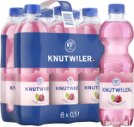 Knutwiler Himbeerwasser Pet 6-Pack 50cl