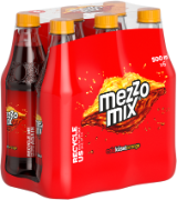 Mezzo-Mix Orange Pet 6-Pack 50cl
