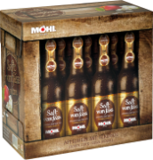 Möhl Saft v.Fass Apfelw.trüb 4% EW 8-Pack 33cl