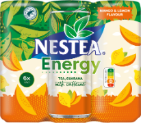 Nestea Energy Mango-Lemon Dose 6-Pack 33cl