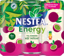 Nestea Energy Passion Fruit Dose 6-Pack 33cl