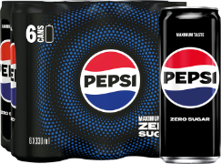 Pepsi Zero Dose 6-Pack 33cl