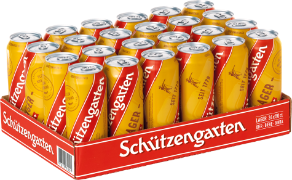 Schützengarten Lager hell Dose 24x50cl