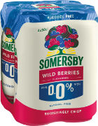 Somersby Wild Berries 0.0% Dose 4-Pack 50cl