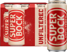 Super Bock unfiltered Dose 6-Pack 50cl